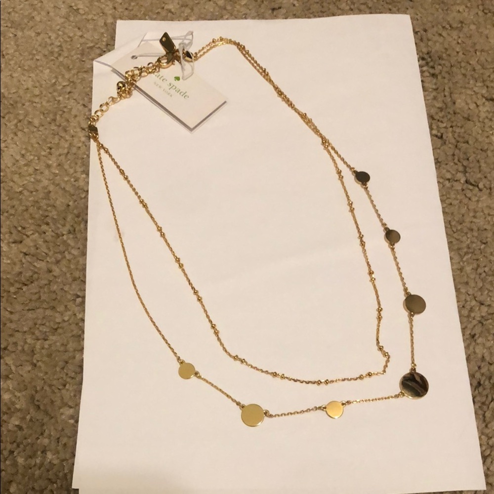 Kate Spade Gold Layered Necklace